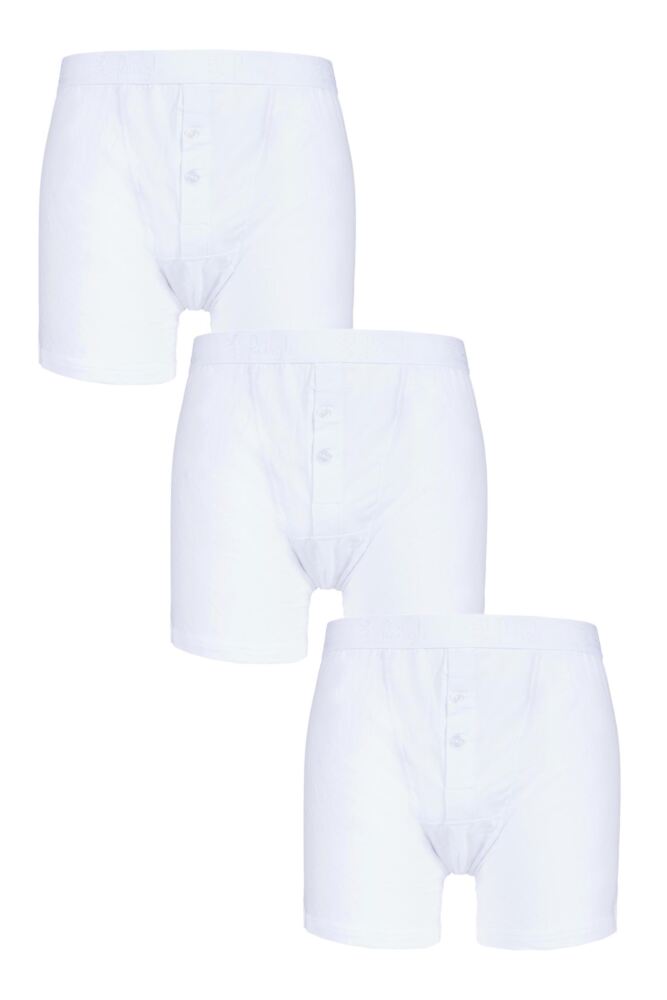 Button front boxer briefs sales