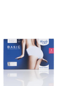 Ladies 3 Pair Sloggi Basic Midi Briefs