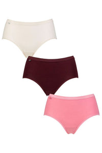 Ladies 3 Pair Sloggi Basic Midi Briefs