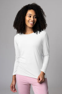 Ladies 1 Pack Lazy Panda Bamboo Loungewear Selection Long Sleeved Top