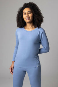 Ladies 1 Pack Lazy Panda Bamboo Loungewear Selection Long Sleeved Top