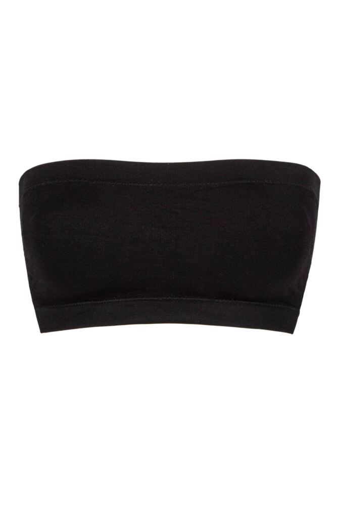 Ladies 1 Pack Ambra Bare Essentials Bandeau Bra Underwear