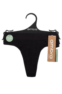 Ladies 1 Pack Ambra Bare Essentials G String Underwear