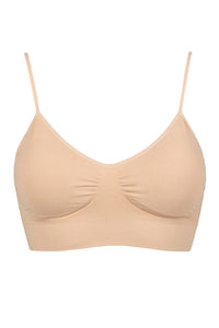 Ladies 1 Pack Ambra Bare Essentials Padded Wirefree Bra Underwear