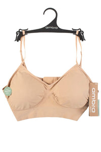 Ladies 1 Pack Ambra Bare Essentials Padded Wirefree Bra Underwear