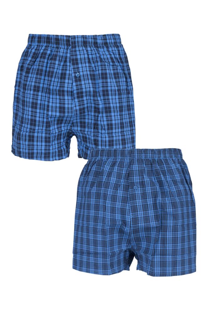 Mens 2 Pair Farah Woven Boxers theunderwearshop