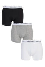 Load image into Gallery viewer, Mens 3 Pack Calvin Klein Cotton Stretch Trunks
